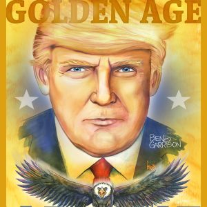 47 Commemorative Inauguration A Golden AGE Begins Art Limited Edition Print