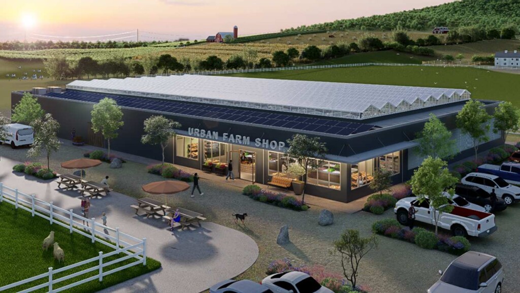 Urban Farm Shops Combine Dutch Greenhouse Technology and Food-Retail into One