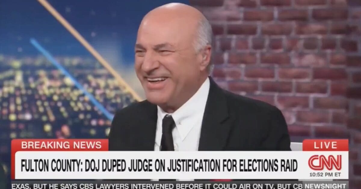 Kevin O’Leary To CNN Panel: “Oh wow, you’re all nuts!”