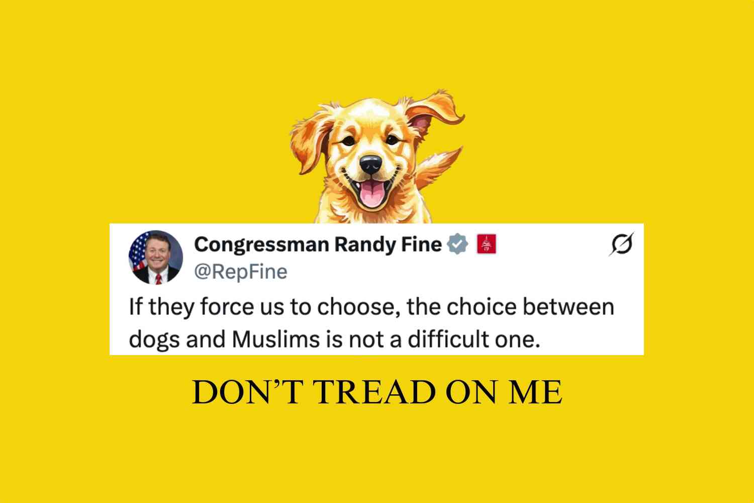 Libs have spent the week FOAMING AT THE MOUTH over this post about Muslims and dogs. Details here.