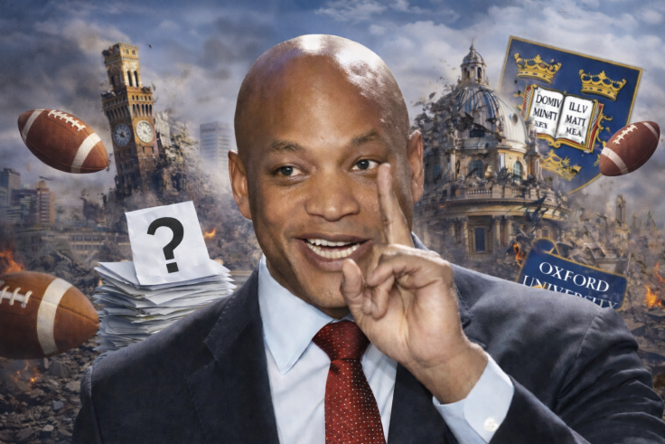 Wes Moore 2028 Drowning in River of Bullshit
