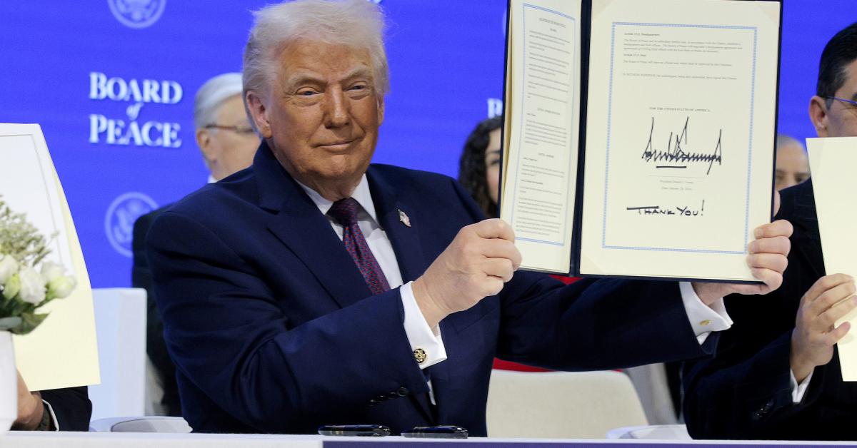 Trump says Board of Peace will be 'looking over' UN, Iran decision to be made in upcoming days