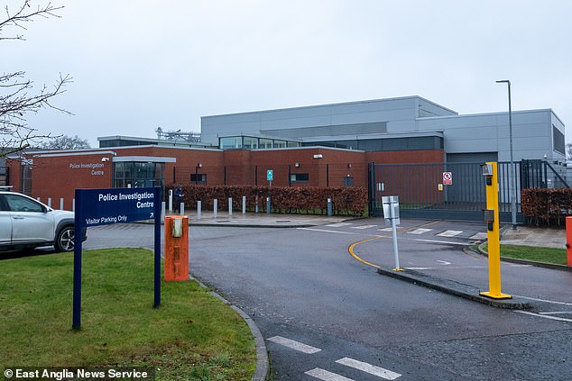 EAST ANGLIA NEWS SERVICE, tel. 07767 413379The Aylsham police investigation centre where Andrew Mountbatten-Windsor was questioned after his arrest.