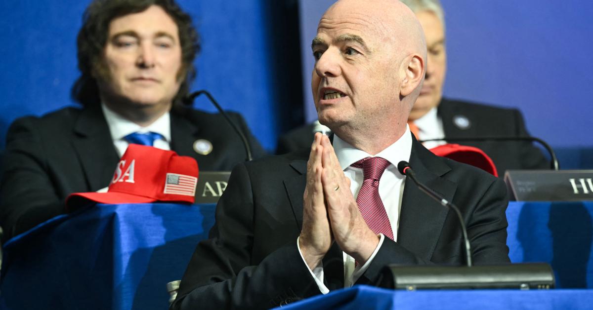 FIFA leader pledges $50 million to build new soccer stadium in Gaza