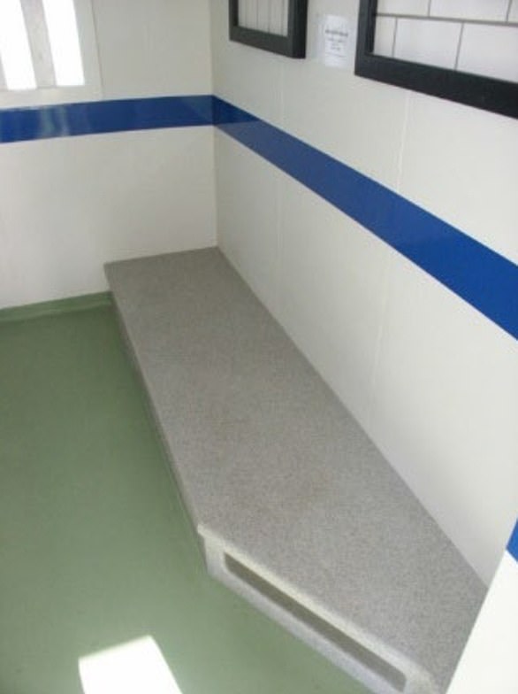 The facility was built in 2011 to replace the outdated former station. It has specialised interview rooms and a suite of custody cells