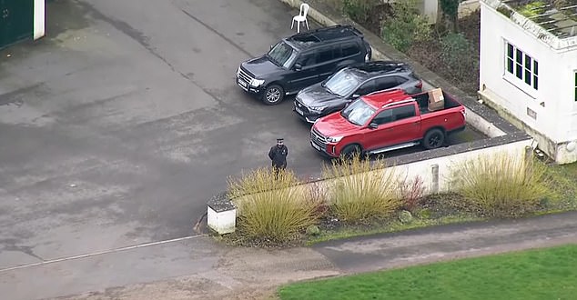 Investigations are continuing at Andrew Mountbatten-Windsor's former home estate