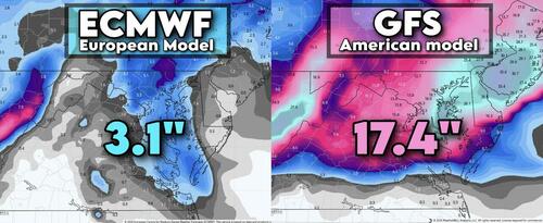 Brewing Nor-easter Bomb Cyclone Threatens Mid-Atlantic As Meteorologists Split Over Models