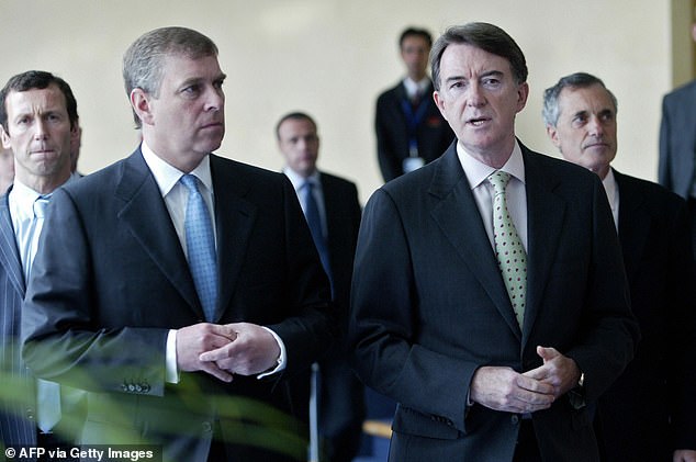 Peter Mandelson 'helped Andrew get trade envoy job against the wishes of King Charles' as he insisted royal was 'well qualified' for the role