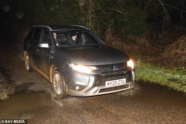 The Daily Mail was the first to reveal that plain-clothes police, carried in six unmarked vehicles, had arrived at Wood Farm, where Andrew now lives, around 8am on Thursday