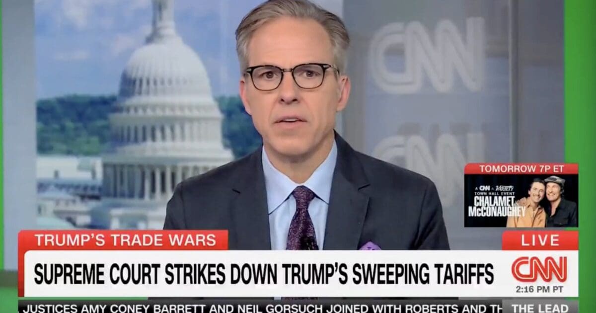 Jake Tapper Looks Like He’s Going To Cry When Analyst Tells Him SCOTUS Ruling Won’t Stop Trump!