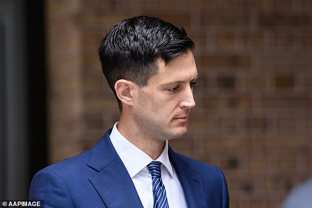 The former state MP (pictured) denied knowing the boy was 13-years-old at the time