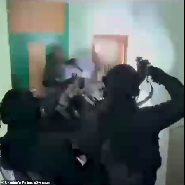 According to the SBU, the suspects entered Ukraine posing as tourists before spreading out across rented properties in different regions