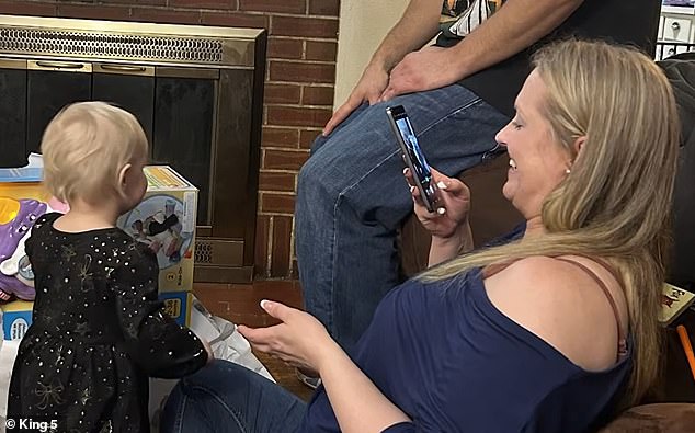 Morris sued her former husband James Mellen for immigration financial support in 2021. It is unclear when the pair separated or if he is the father of her toddler child