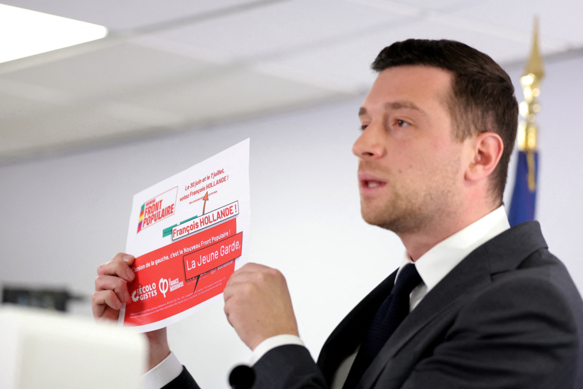 'Red Line Crossed': Bardella Warns French Democracy at a 'Tipping Point' After Alleged Antifa Killing of Conservative Student