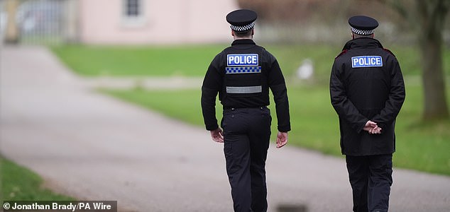 Police officers at Royal Lodge, the former home of Andrew Mountbatten-Windsor in Windsor, Berkshire. Andrew Mountbatten-Windsor was arrested on Thursday on suspicion of misconduct in public office. Picture date: Friday February 20, 2026. PA Photo. Photo credit should read: Jonathan Brady/PA Wire