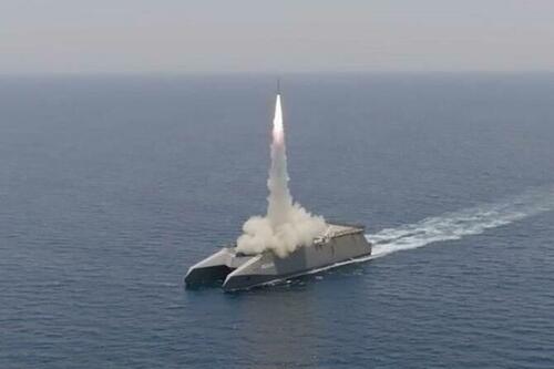 Watch: Iran, Russia, China Joint Drills Kick Off In Crowded Waters As NOTAM Issued