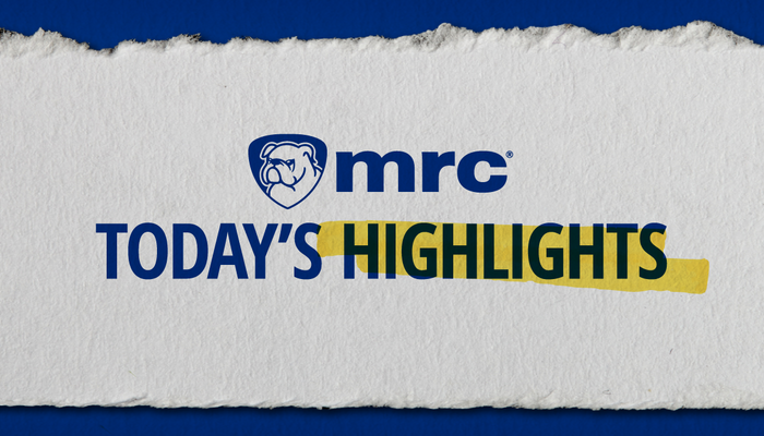 Today's Highlights: What MRC's Media Watchdogs Are Saying