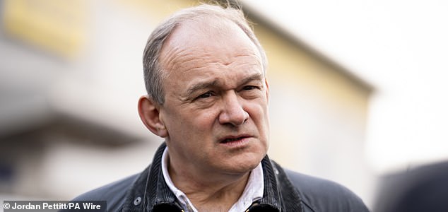 File photo dated 30/01/26 of Liberal Democrats leader Sir Ed Davey, who will travel to Edinburgh on Friday to help clean up a beach. The Liberal Democrat leader will join the Surfers Against Sewage group at Portobello Beach. Sir Ed has called for better sewage monitoring in Scotland, saying only a fraction of spills are currently recorded. Issue date: Friday February 13, 2026. PA Photo. Photo credit should read: Jordan Pettitt/PA Wire