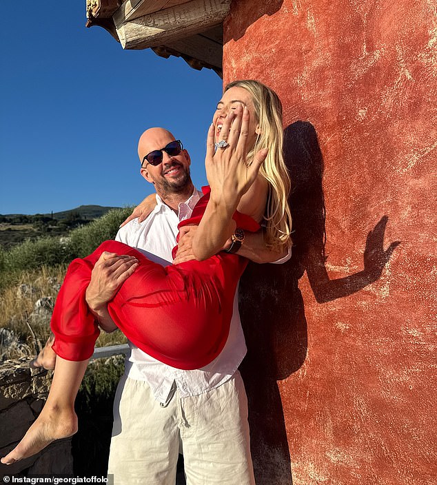 Mr Watt got engaged to Georgia Toffolo in 2024, shortly after he stepped away from BrewDog amid allegations of inappropriate behaviour