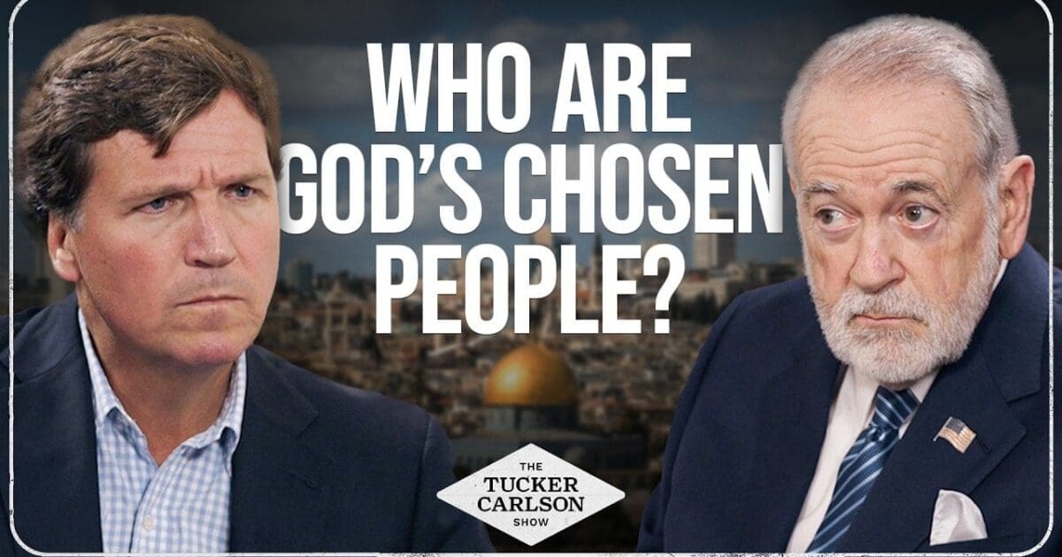 Tucker Confronts Mike Huckabee Over Israel