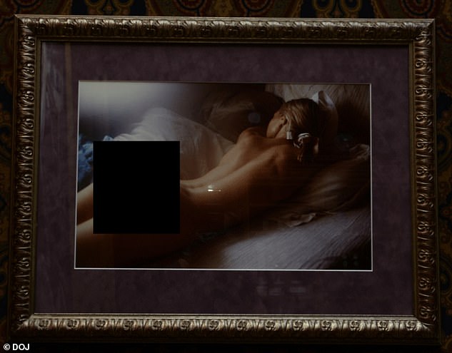 Images of erotica were a theme in Epstein's home