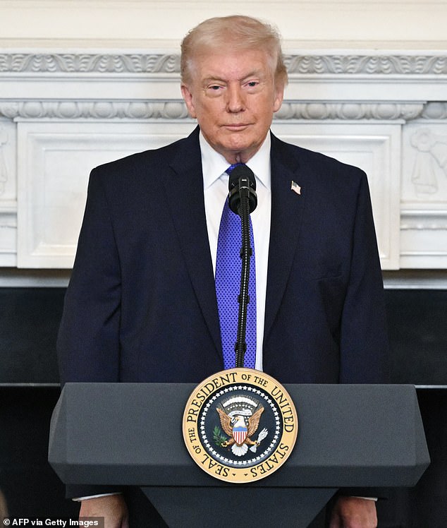 President Donald Trump was entertaining members of the National Governors Association when the Supreme Court's tariff ruling came down. He had already kicked out members of the press, through CNN reported that he reacted by calling the ruling a 'disgrace'