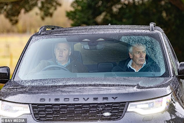 The two bodyguards sent to the supermarkets were the same pair that drove Andrew back to Sandringham after his arrest on Thursday