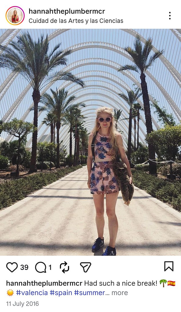 Green Party candidate Ms Spencer also travelled to Valencia, in Spain, in 2016