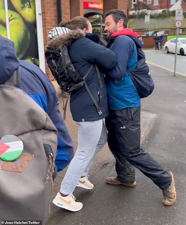 'We're no Jew hunters!': Activists say they weren't intimidating people who refuse to join Israel boycott and were just handing out leaflets instead