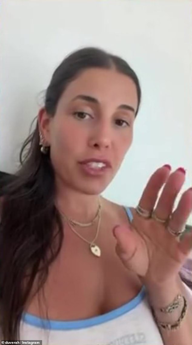 Duverah owner Jess Adelman (pictured) vowed to take further action after six rings were allegedly stolen from her stall