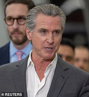 California Governor Gavin Newsom called out Trump's policy for being illegal from 'day one'