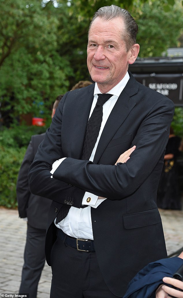 Chief executive of the Berlin-based company Mathias Döpfner is pictured in July 2023