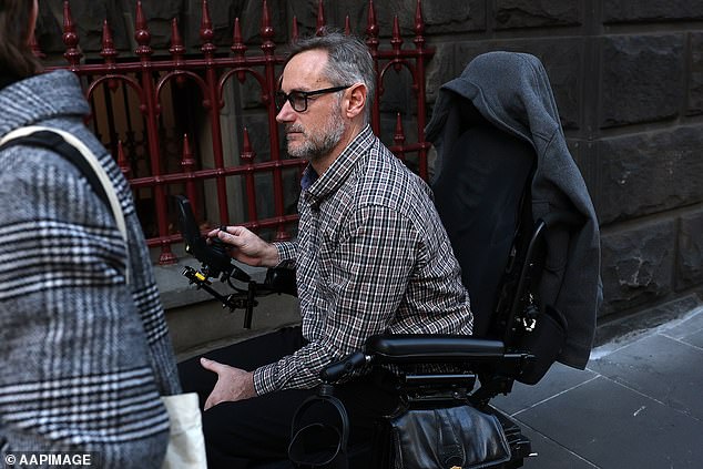 Mark Ludbrook managed to get to his feet and murder Autumn Baker