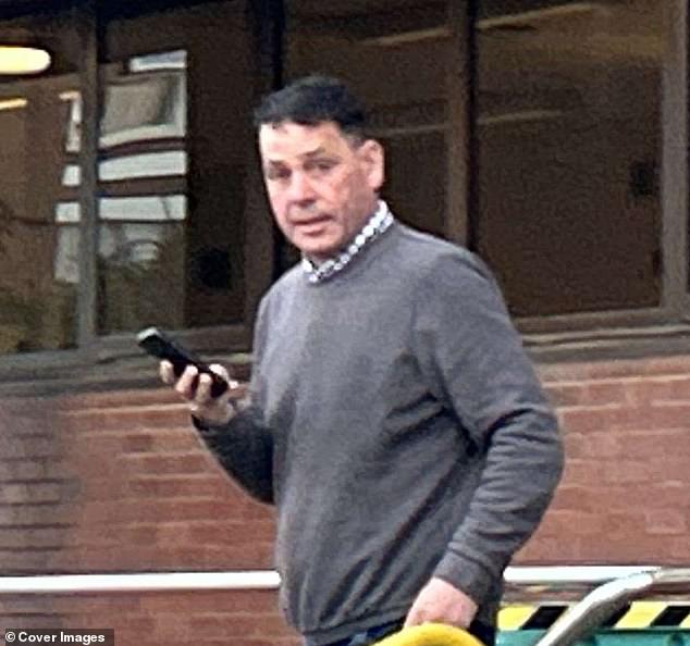 Patrick Maughan, 54, pictured outside court, was found not guilty of murder