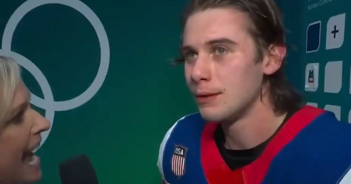 Team USA Hockey Hero Jack Hughes Unleashes Pure Patriotism (and Missing Teeth) After Epic Gold Medal Victory Over Canada: ‘I LOVE the USA!’ (VIDEO)