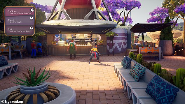 The aim of the game is to 'repatriate' artefacts from Africa which are currently on display in Western museums