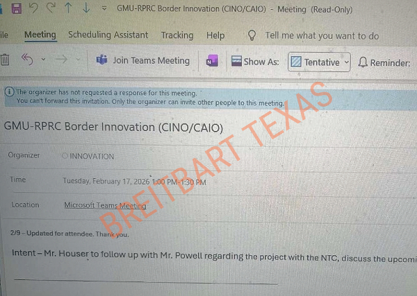 Border Innovation Meeting shows coordination between Houser and Powell (U.S. Customs and Border Protection)