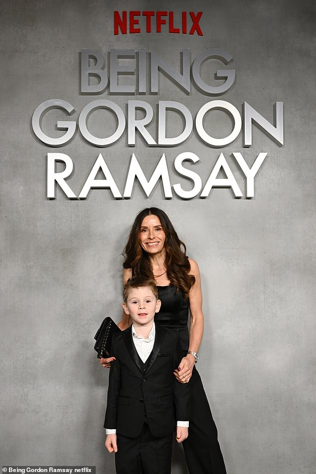 In the series, Ramsay, describes wife Tana (pictured with son Oscar James) as the ¿foundation¿ who stood alongside him as he built up his global restaurant empire