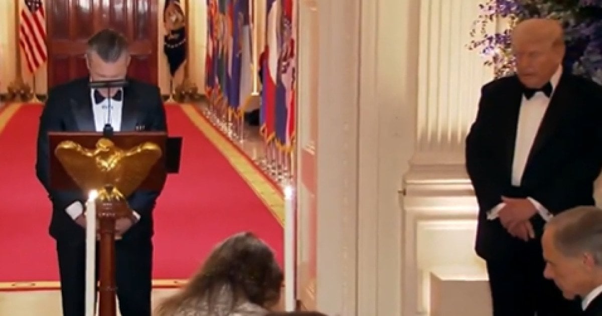 President Trump Asks Pete Hegseth To Lead Prayer