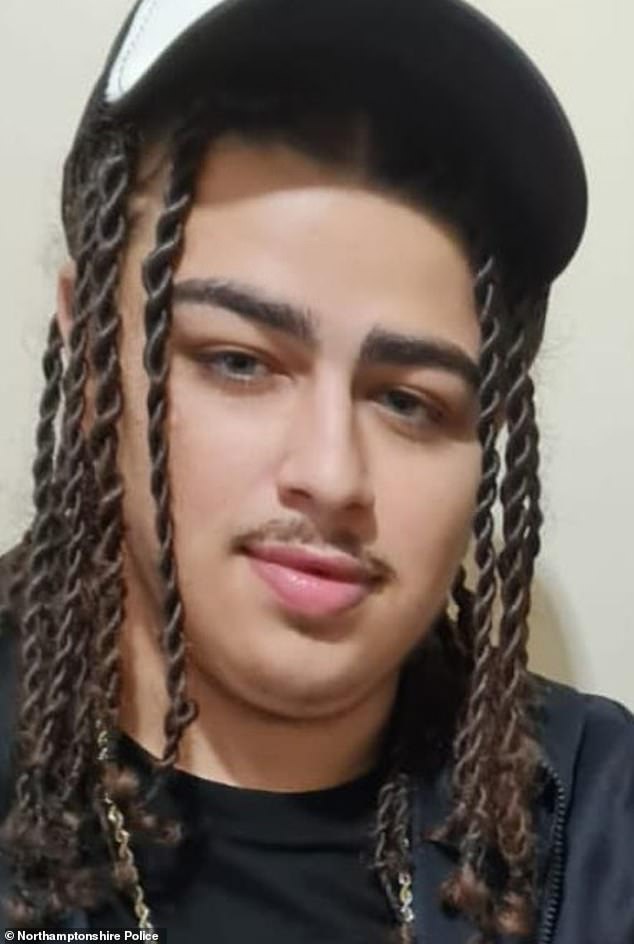 Pictured: Man, 20, stabbed to death in skate park attack as teenager, 17, still fights for life in hospital