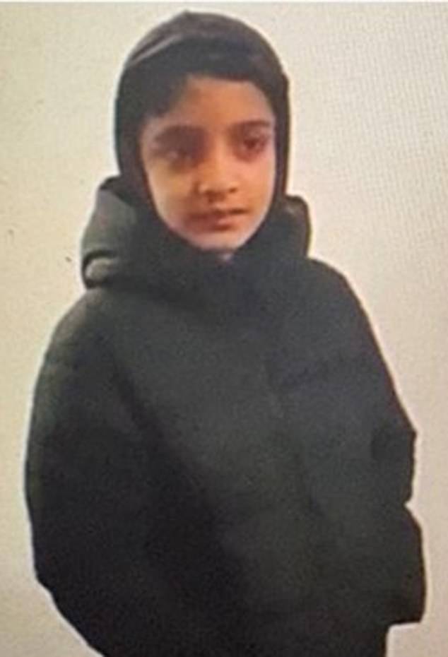 Bilal (pictured) was wearing a black coat. The sisters were last seen on Wandsworth High Street