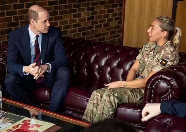 Prince William pays tribute to the 'warmth and compassion' of British Army medic TikTok star, 25, who died suddenly