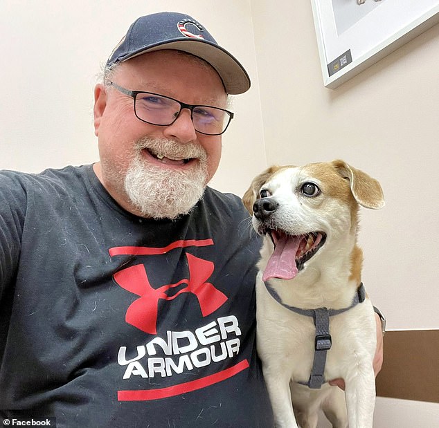 Bill Healy, 66, has been accused of being a paid agitator because he wouldn't stop talking about how he thinks Noah Presgrove was killed