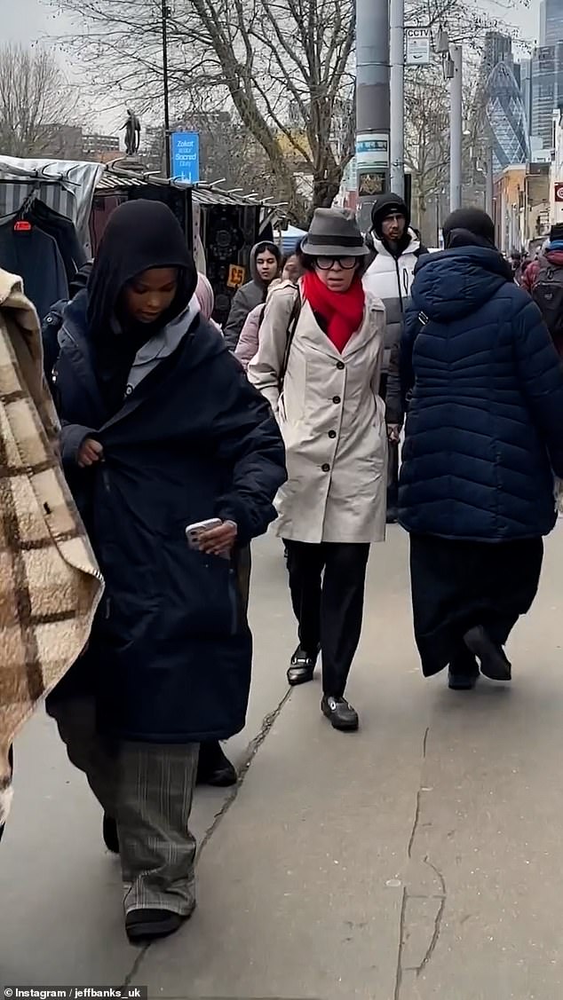 The fashion designer visited his 'old stomping ground' earlier this week following Manchester United co-owner Sir Jim Ratcliffe's controversial comments about Britain being 'colonised by immigrants'