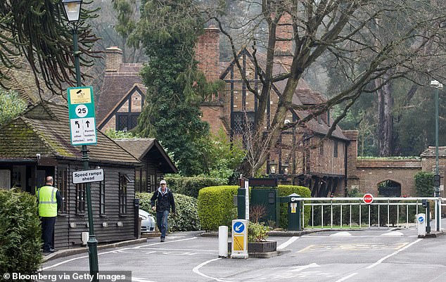 The four-times Olympic gold medallist's Surrey estate