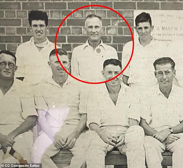 Joy and Clair's dad was Harry Jones, who is pictured in the 1950s