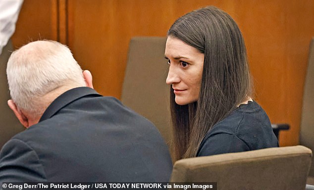 Prosecutors have argued that Clancy's actions were deliberate and that she was not suffering from postpartum depression. Clancy is pictured in court on Friday