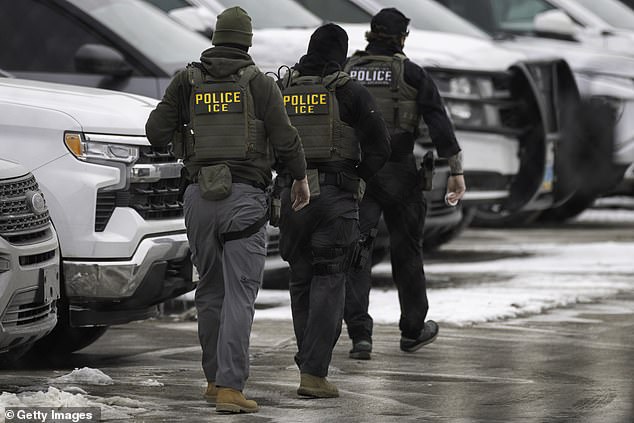 Footage from Minnesota, where tensions between locals and ICE agents are particularly high after rampant protests, has seen many citizens warned by agents not to follow their vehicles