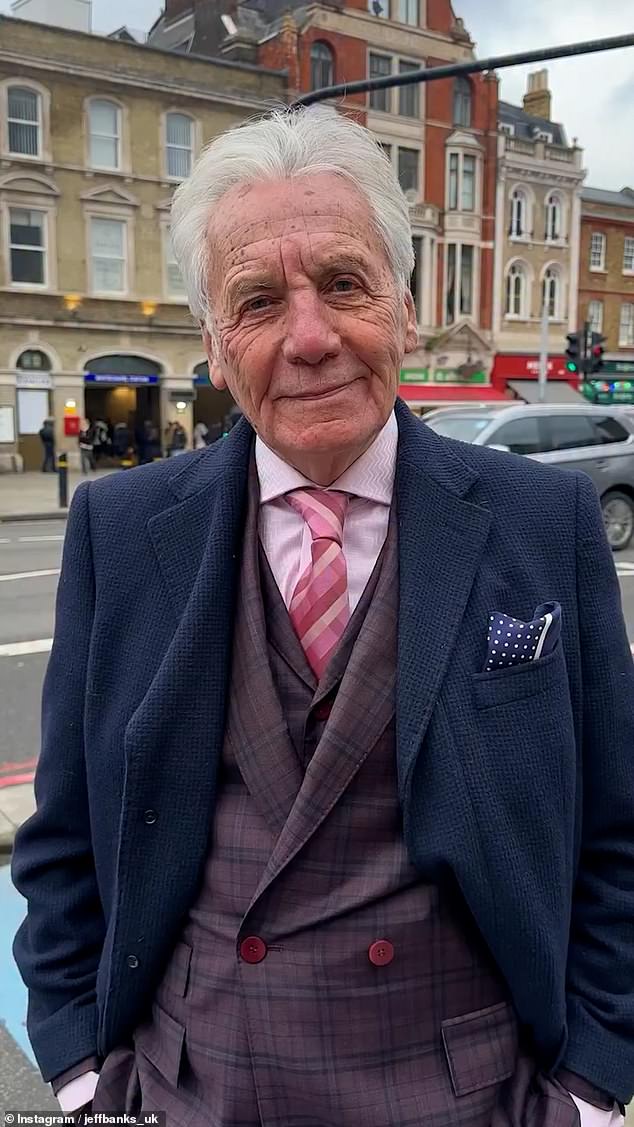 BBC Clothes Show star Jeff Banks says Whitechapel in London is 'a different country and language' as he weighs in on Jim Ratcliffe's 'colony' comments as 'this is a Muslim area' viral video sparks controversy