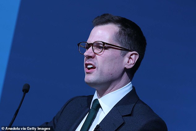 Robert Jenrick (pictured), Reform UK’s Treasury spokesman, said: ‘The police must investigate the latest revelation urgently'